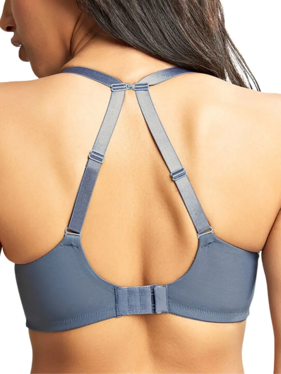 Radiance Full Cup Moulded Bra - Steel Blue