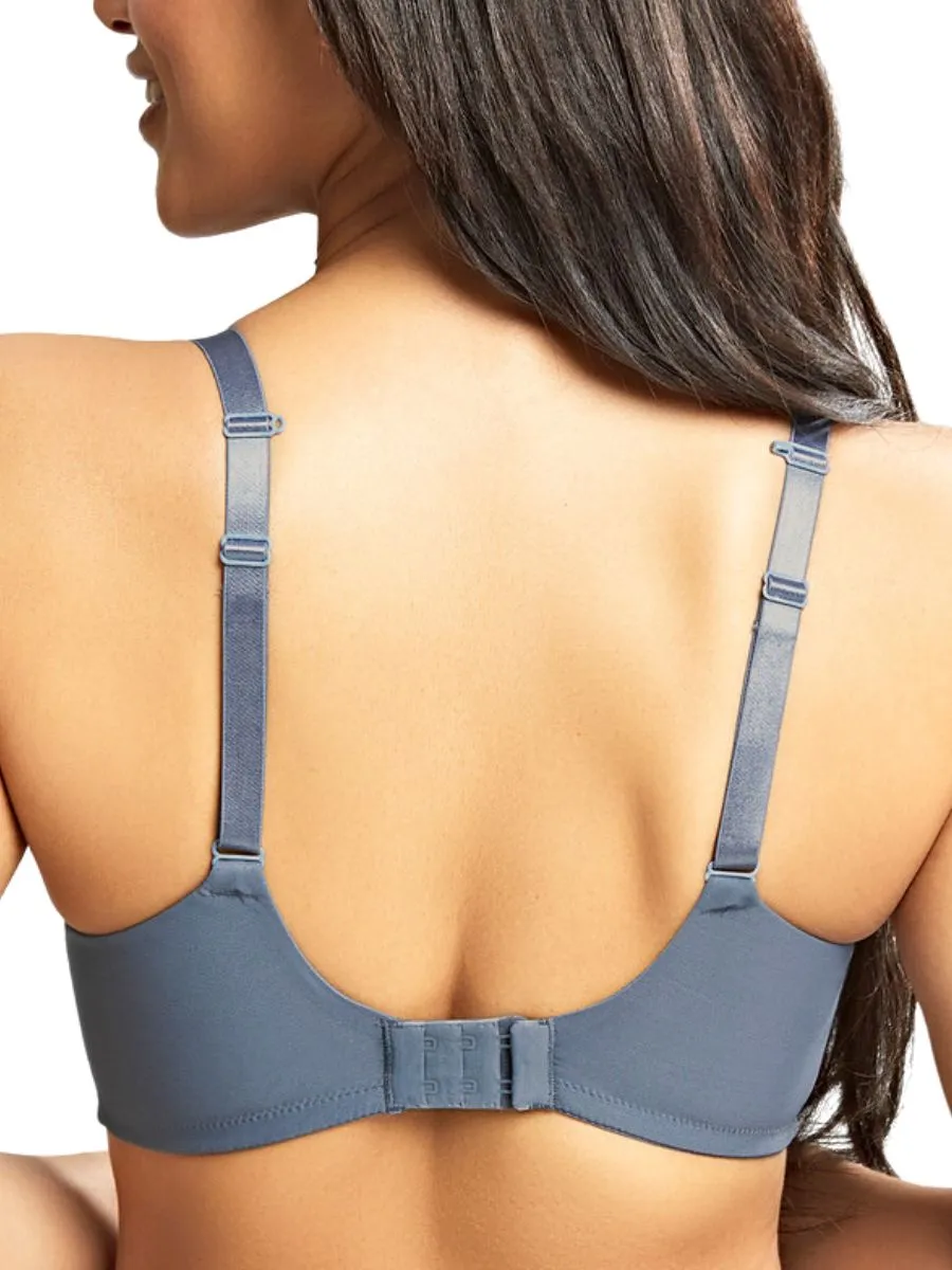 Radiance Full Cup Moulded Bra - Steel Blue
