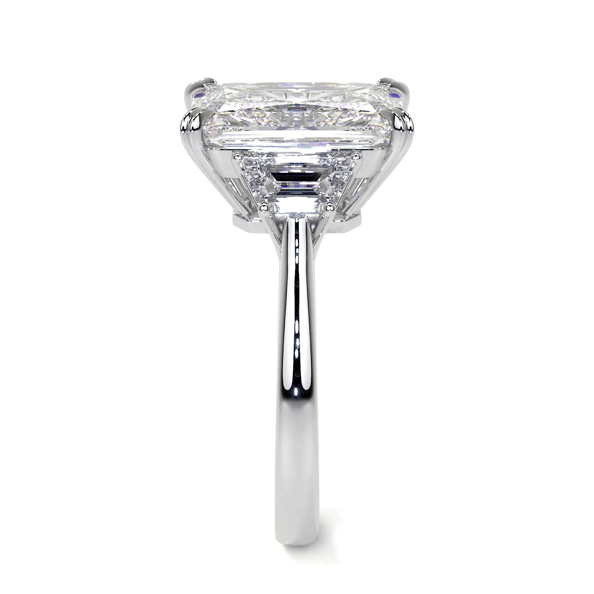 Radiant Cut Diamond Ring, 5 CT