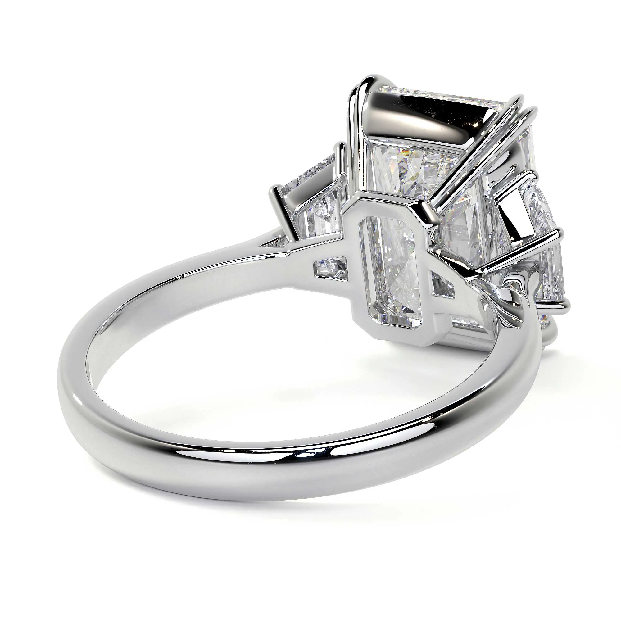 Radiant Cut Diamond Ring, 5 CT