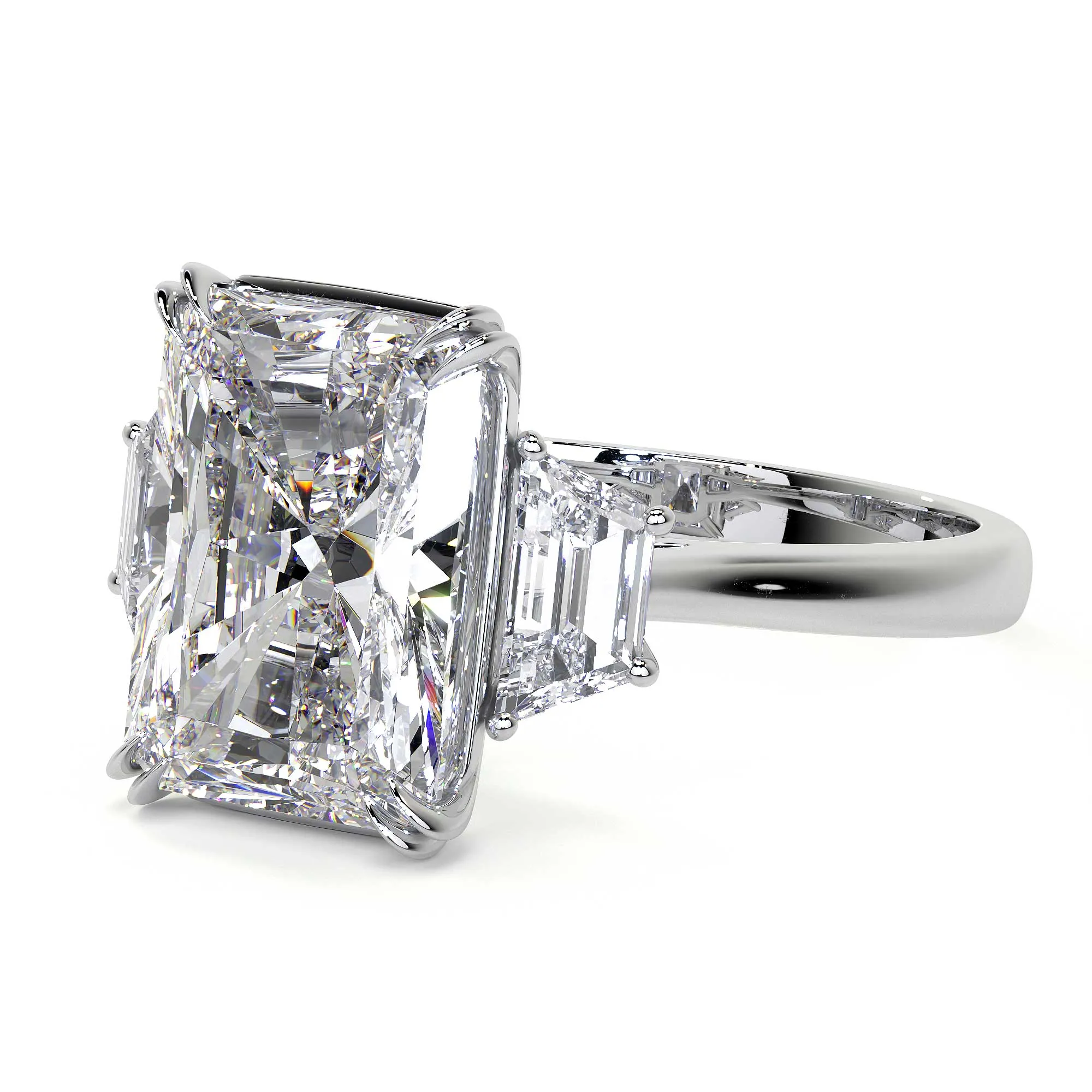 Radiant Cut Diamond Ring, 5 CT