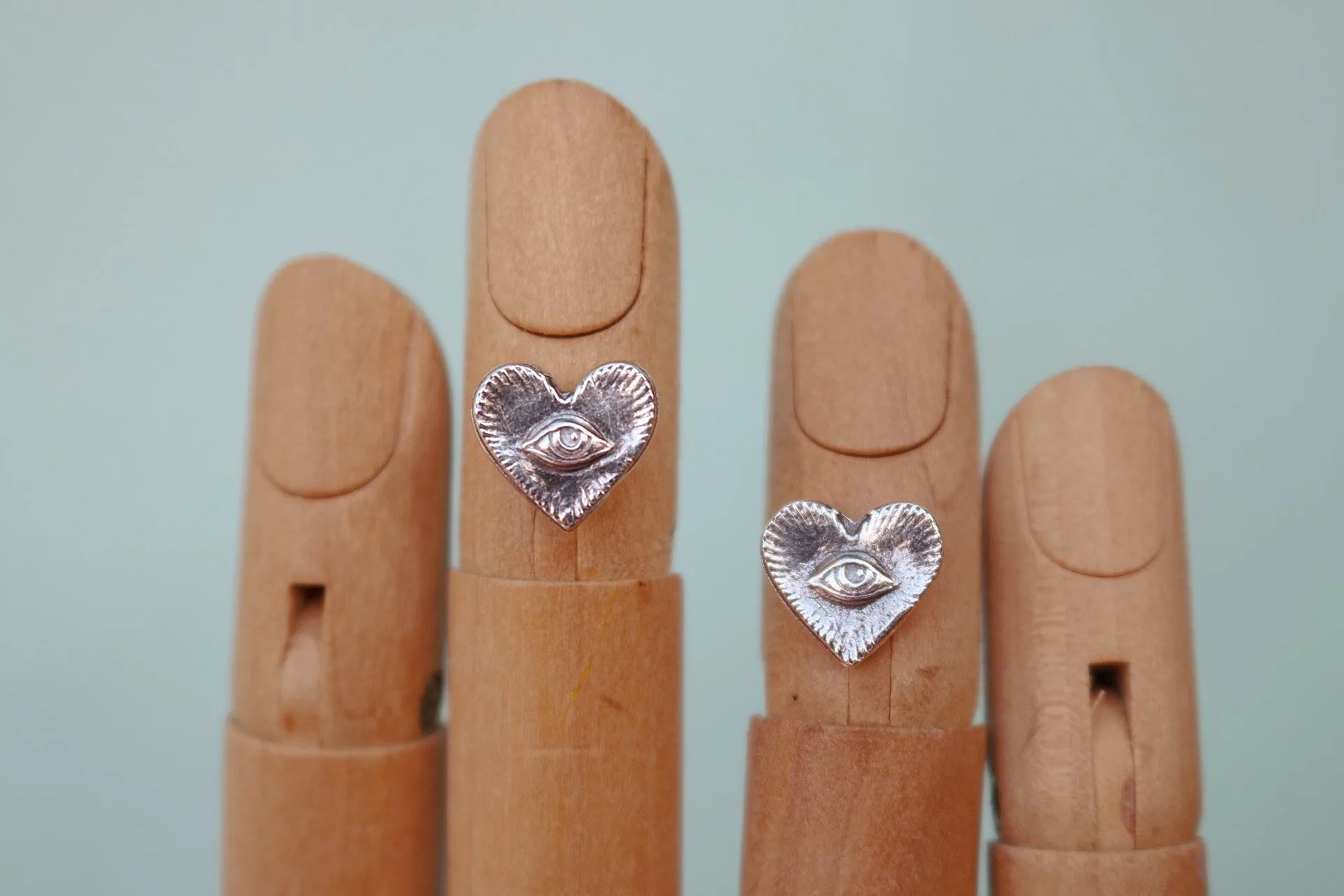 Radiant Heart Studs