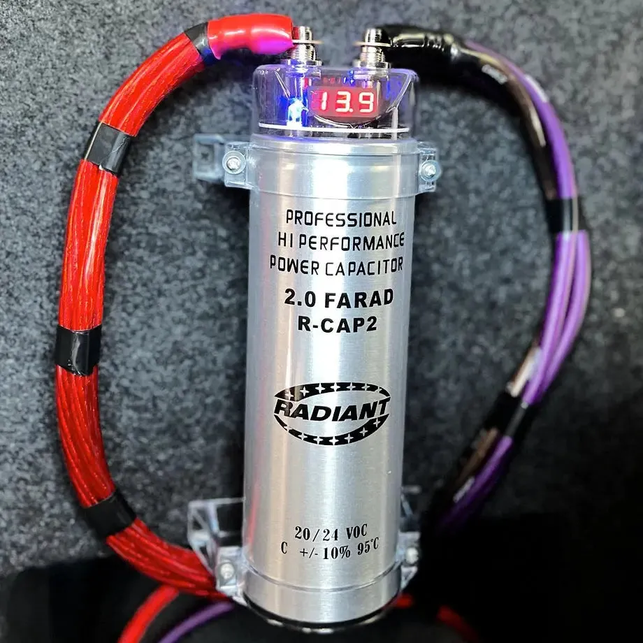 Radiant High Performance Power Capacitor - 2.0 Farad