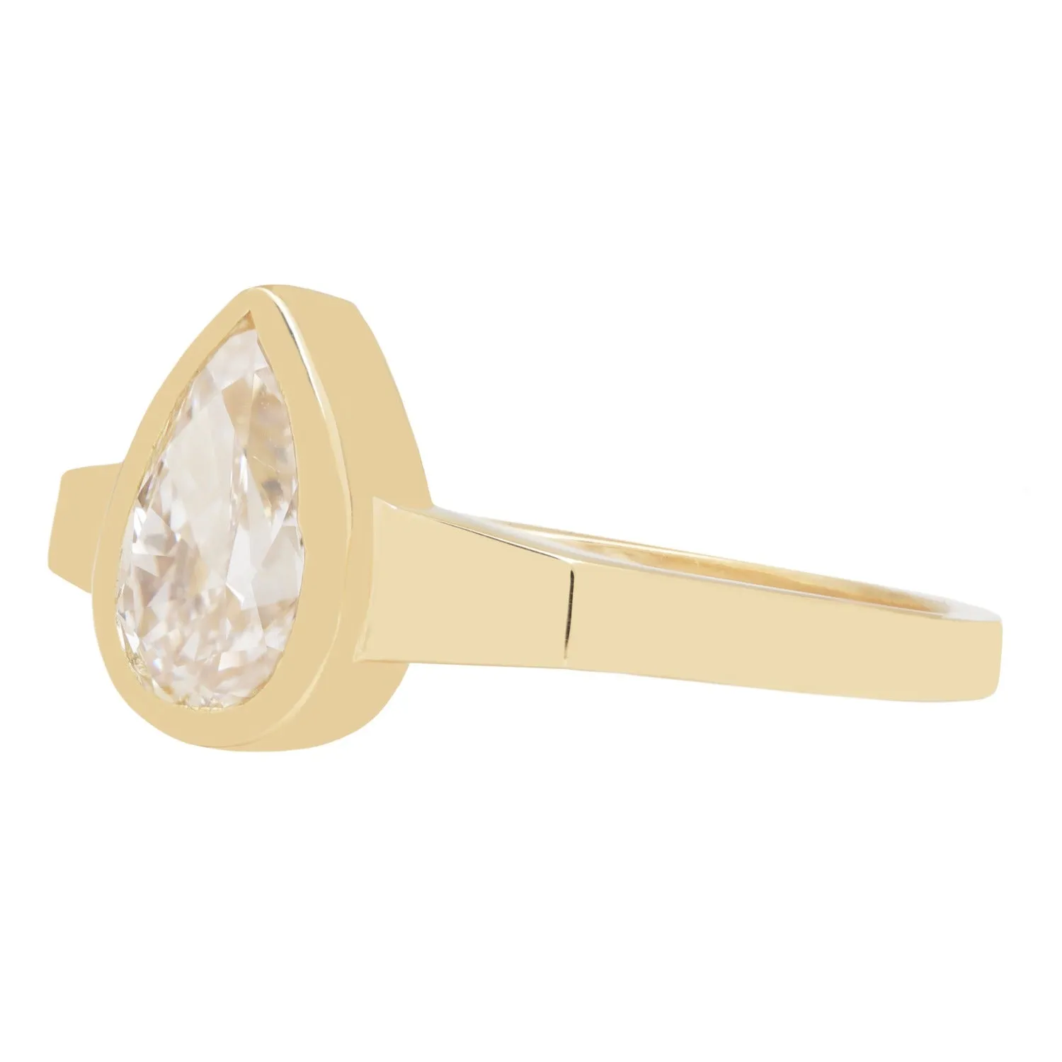 Radiant Pear Mojave Ring