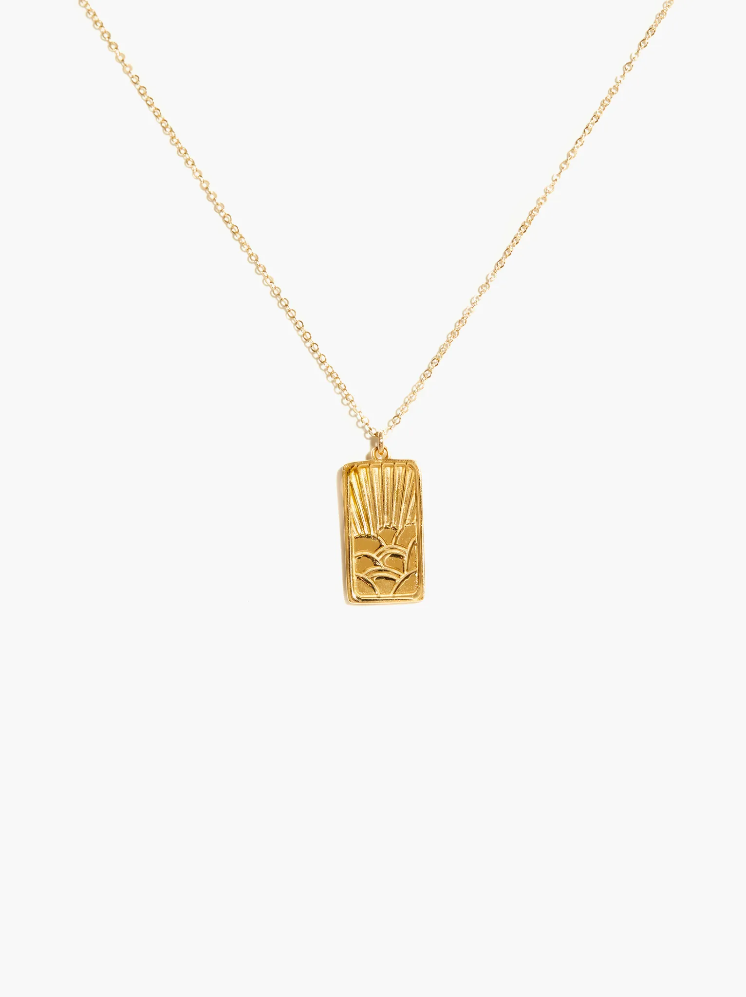 Radiant Pendant Necklace