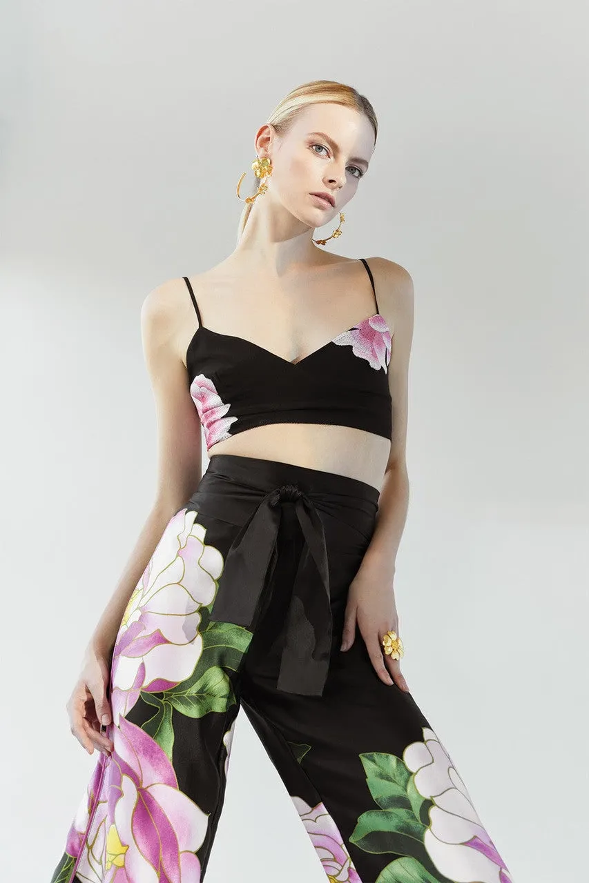 Radiant Peony Bralette