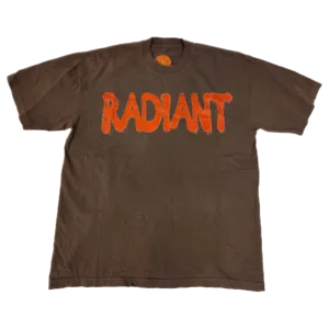 Radiant - " Grey Red Tee" - Size Large