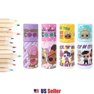 [Random] L.O.L Surprise! 12 Colors Mini Wooden Colored Pencil Set