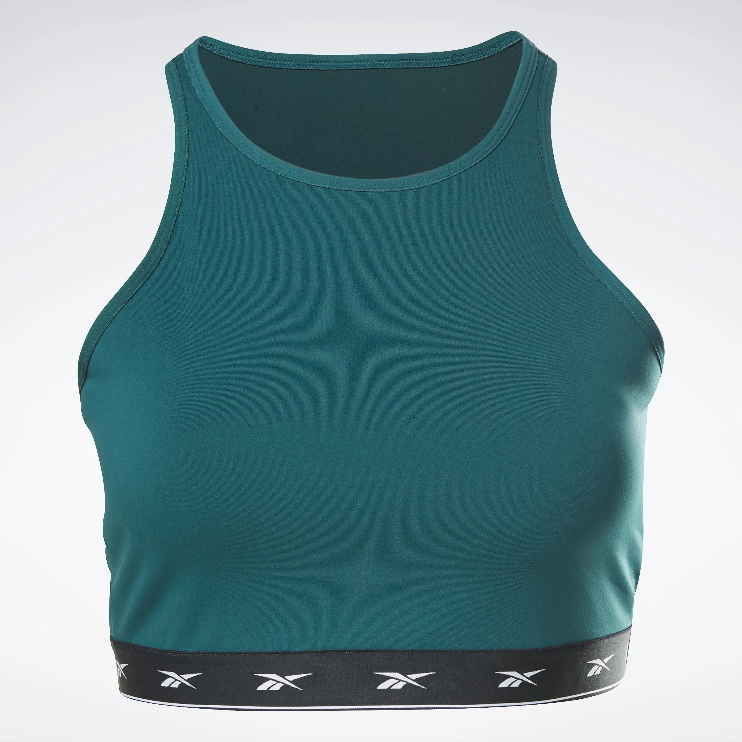 Reebok Apparel Women Beyond The Sweat Crop Top (Plus Size) Forgrn