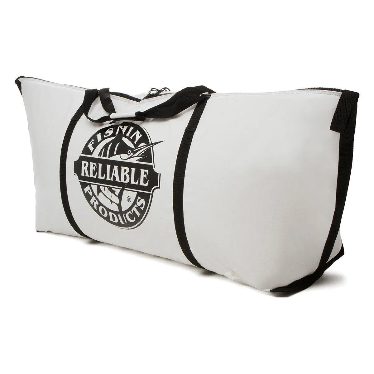 Reliable Fishing  24" X 60" Insulated Kill Bag, White Seabass
