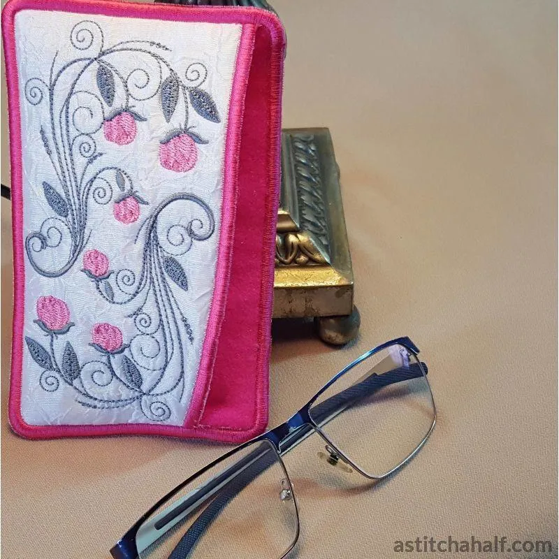 Ring of Roses Eyeglass Case