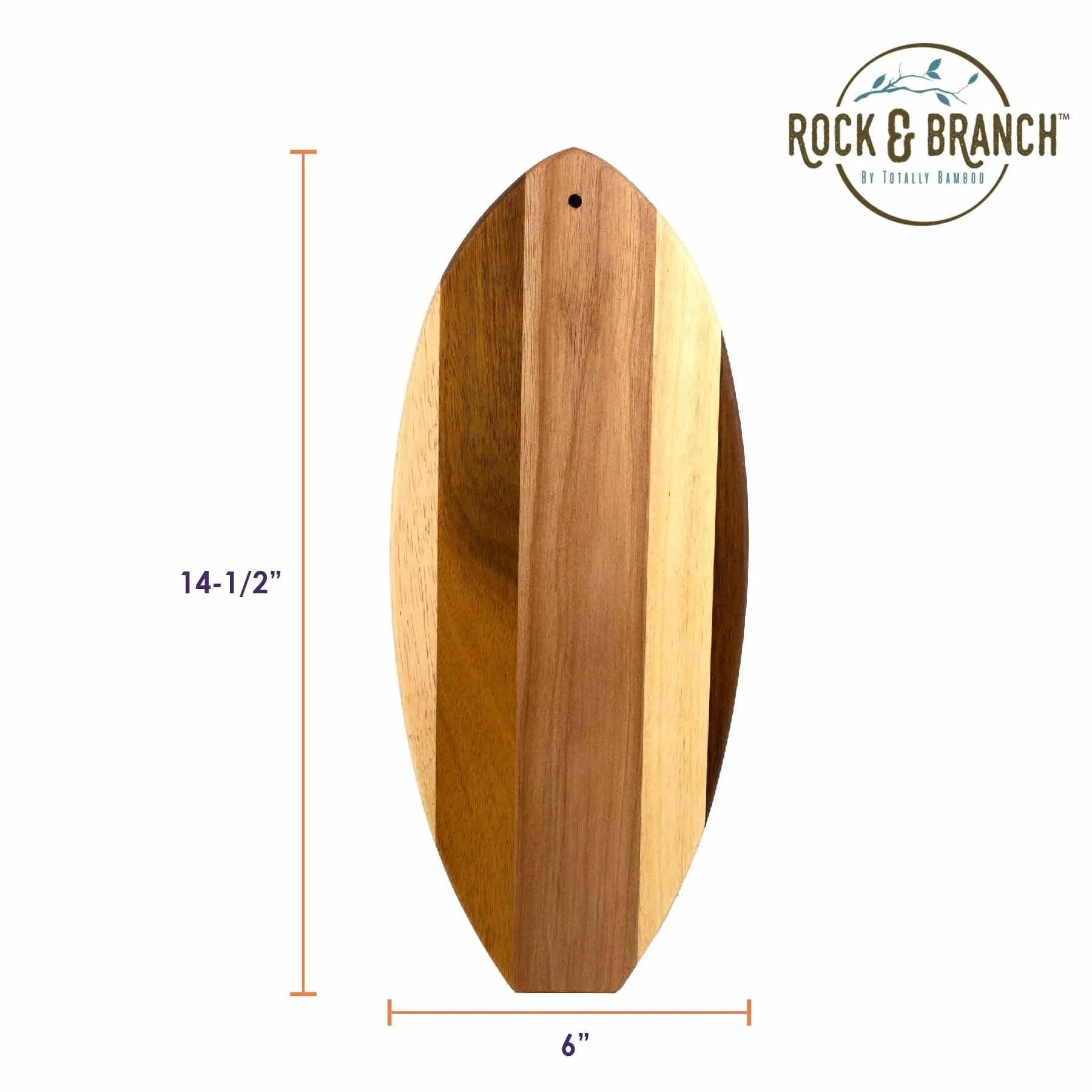 Rock & Branch® Shiplap Series Li'l Surfer Cutting Board
