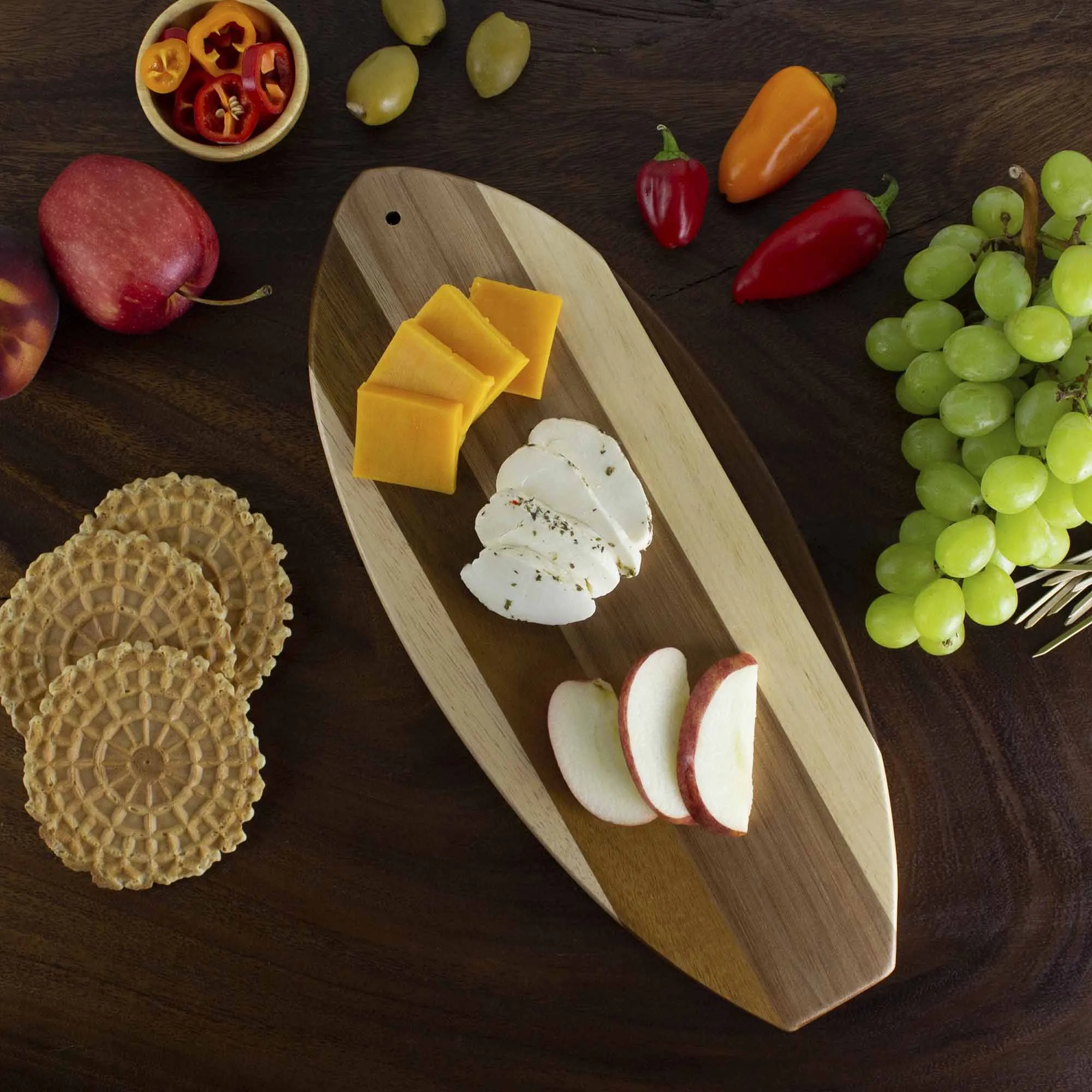 Rock & Branch® Shiplap Series Li'l Surfer Cutting Board