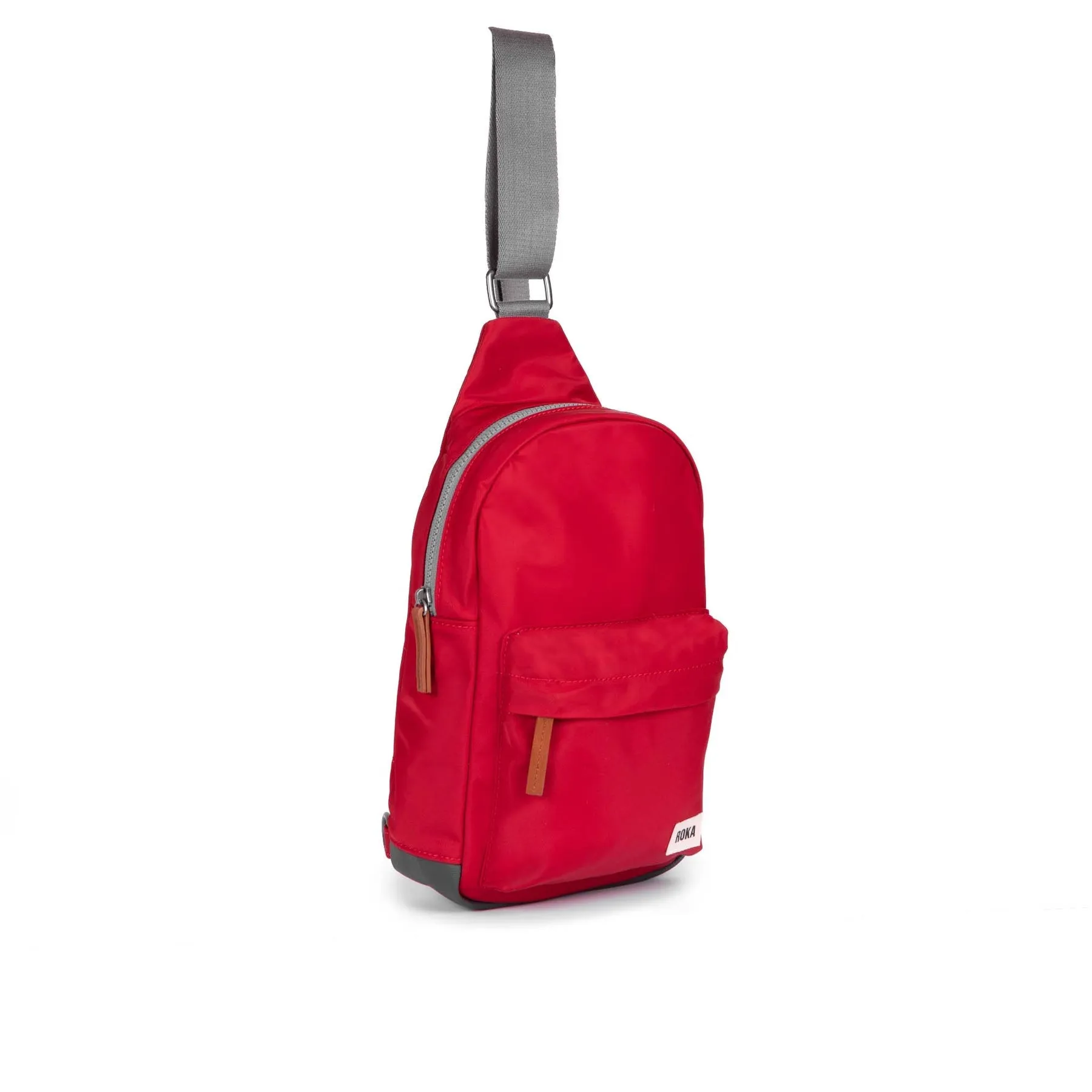 ROKA Willesden B Large Recycled Nylon Bag - Cranberry