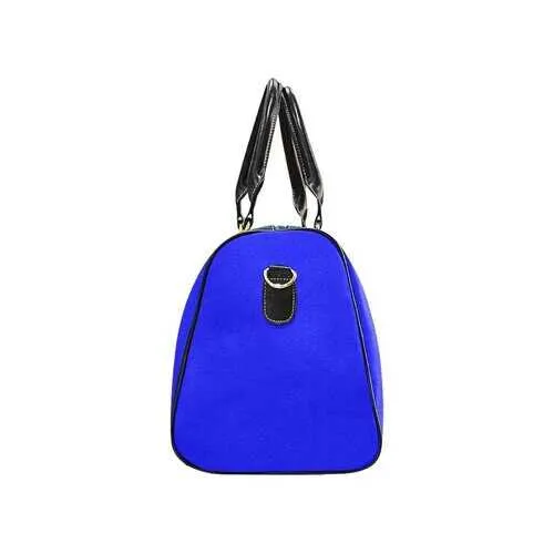 Royal Blue, Black Shoulder Strap New Waterproof Travel Bag