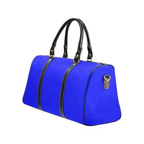 Royal Blue, Black Shoulder Strap New Waterproof Travel Bag