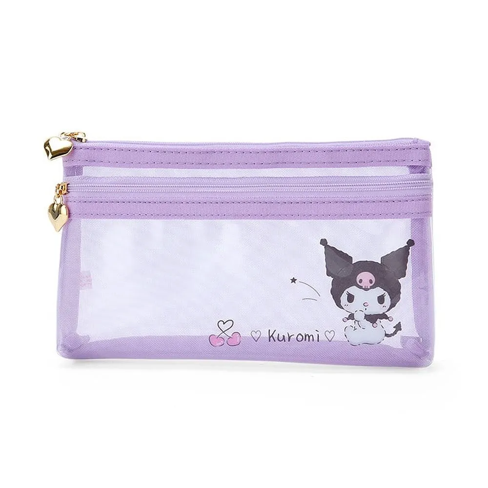 Sanrio Character Mesh Pencil Pouch