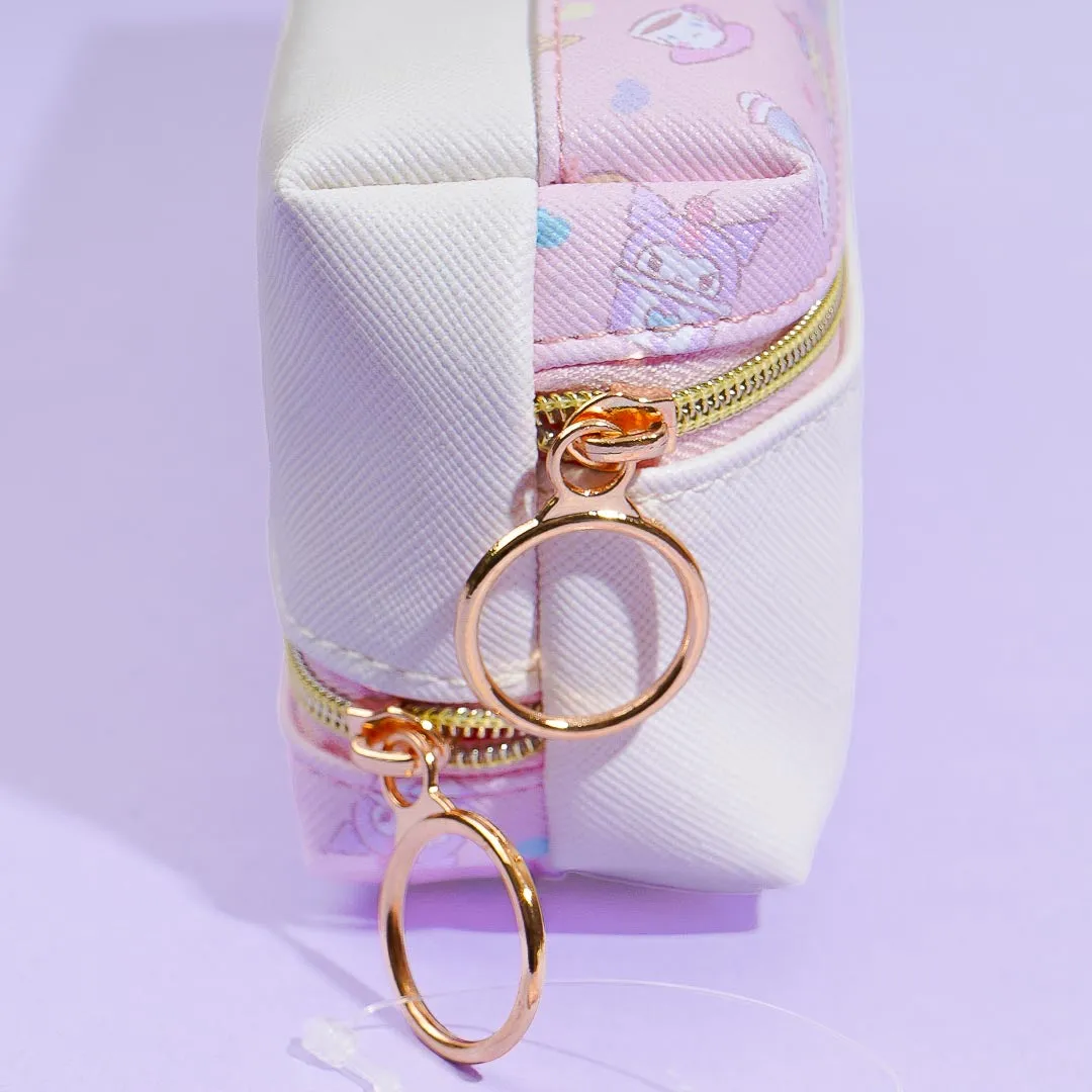 Sanrio Characters Line Up Double Pocket Pen Case