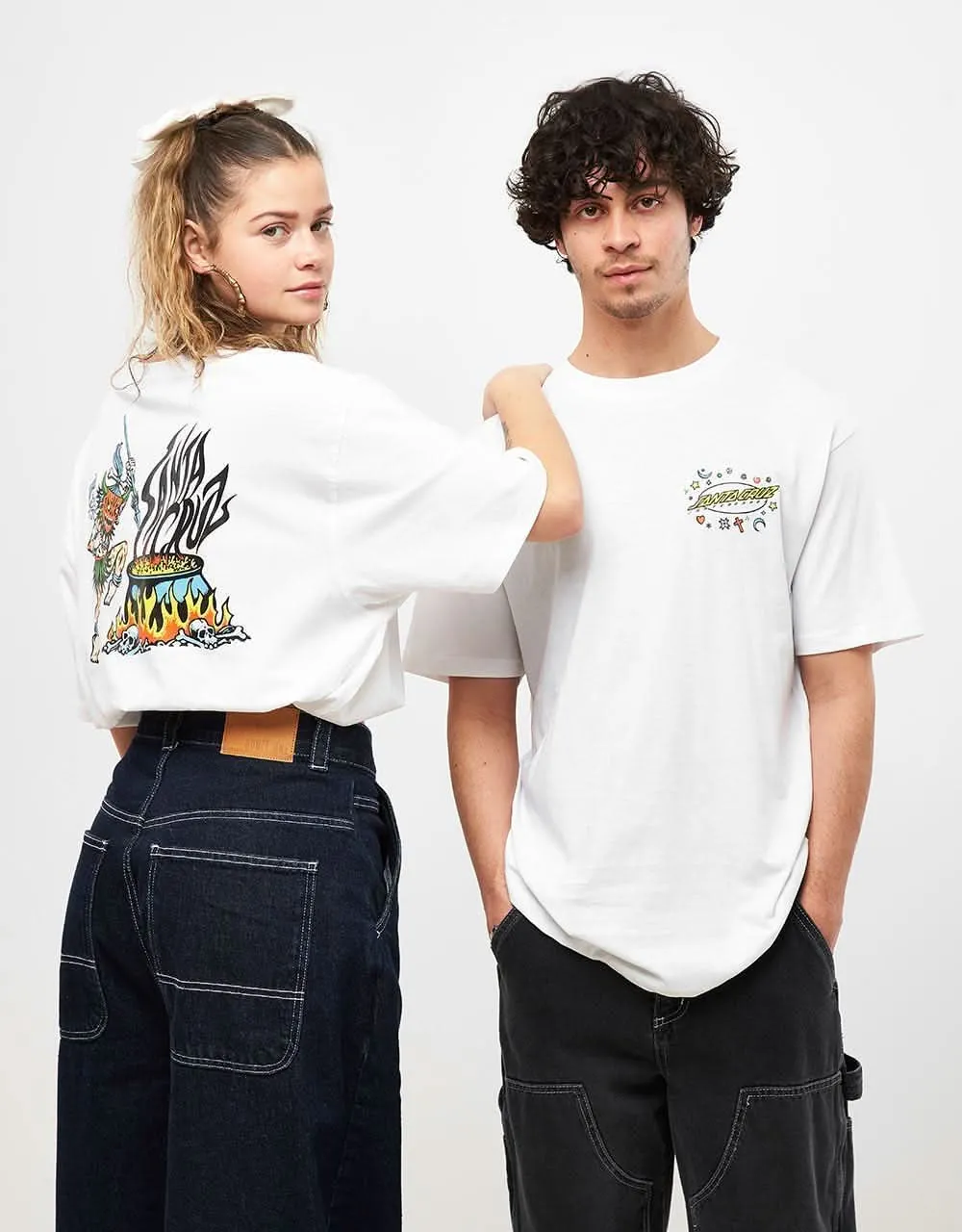 Santa Cruz Witch Doctor UK EXCLUSIVE T- Shirt - White