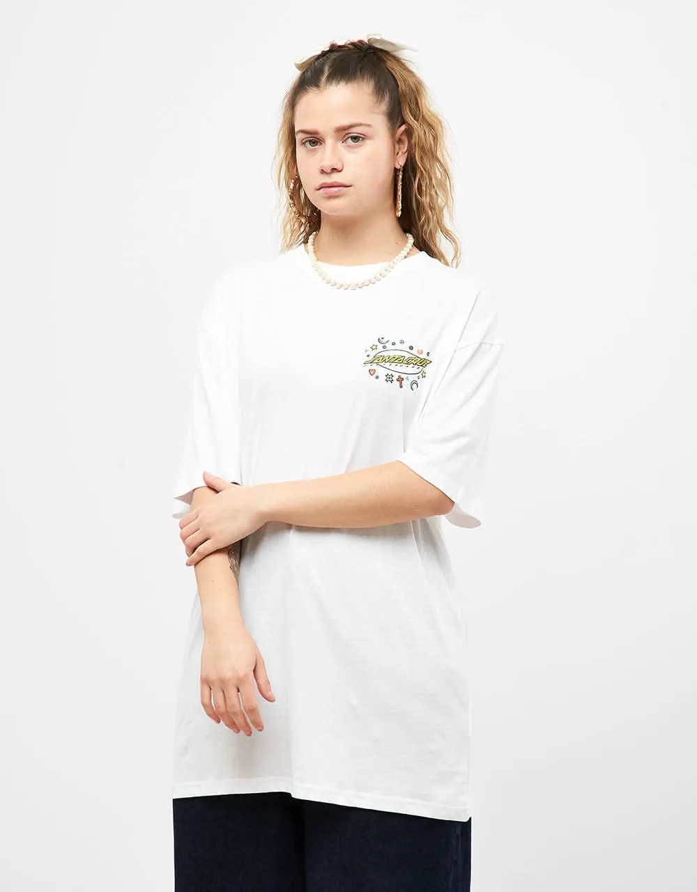 Santa Cruz Witch Doctor UK EXCLUSIVE T- Shirt - White