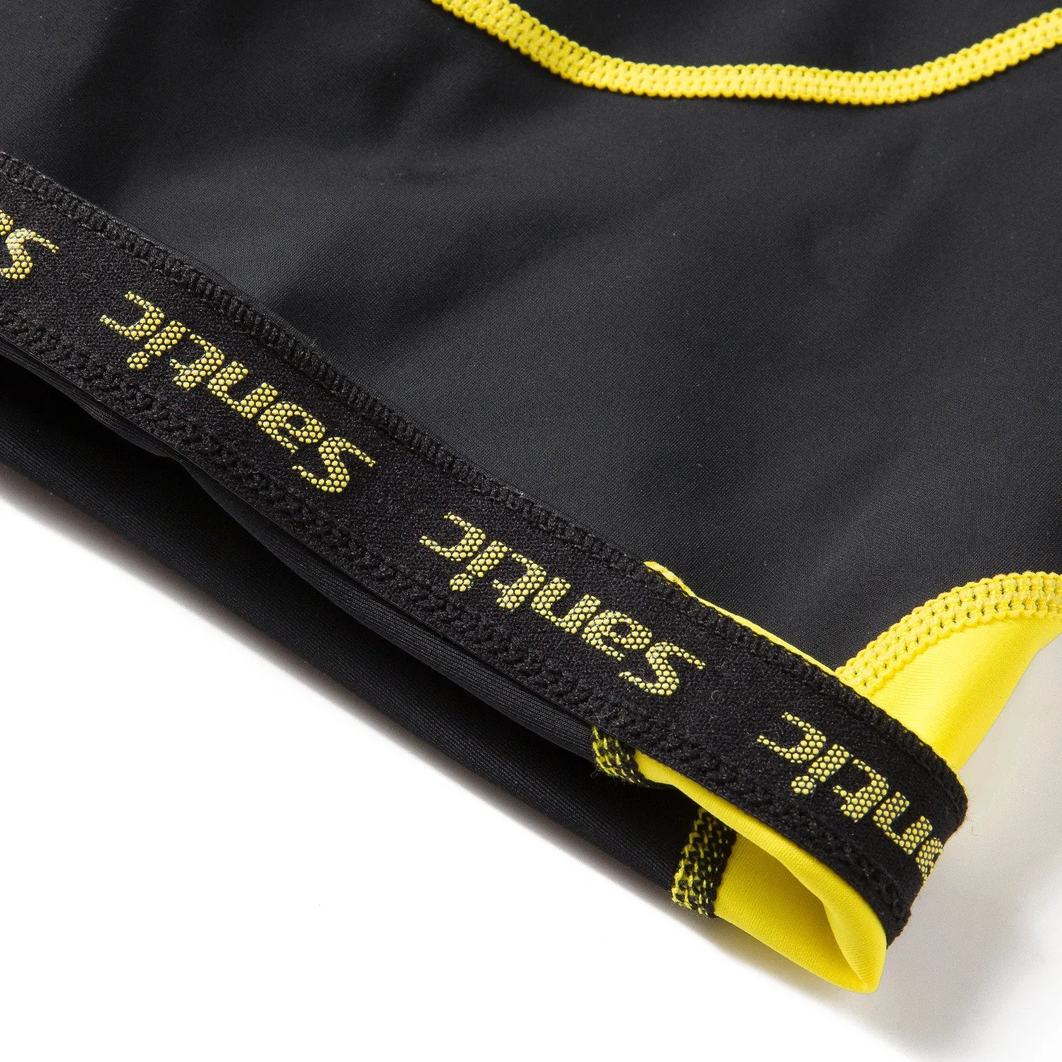 Santic Genting Yellow Men Padded Cycling Shorts