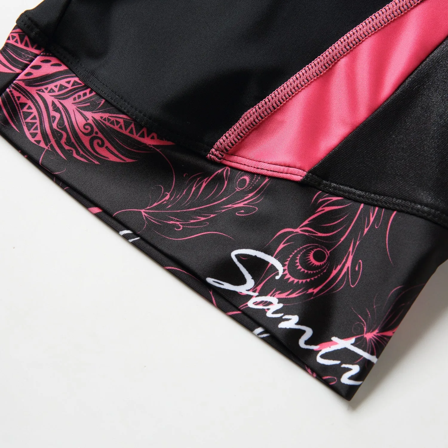 Santic Hana Pink Women Padded Cycling Short