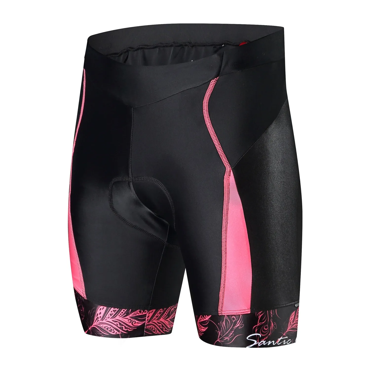 Santic Hana Pink Women Padded Cycling Short