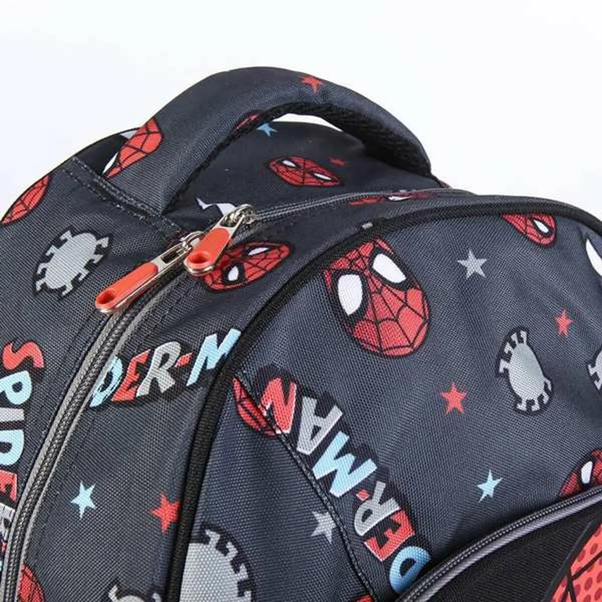 School Bag Spider-Man Black Multicolour