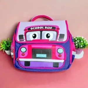 School Bus Theme Backpack