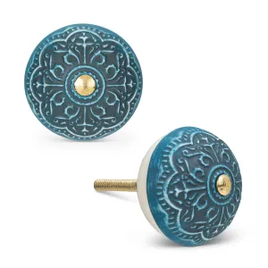 Scroll Texture Drawer Pull