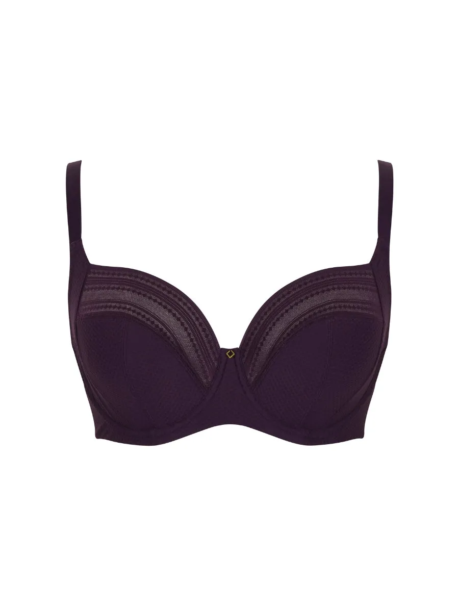 Serene Full Cup Bra - Aubergine