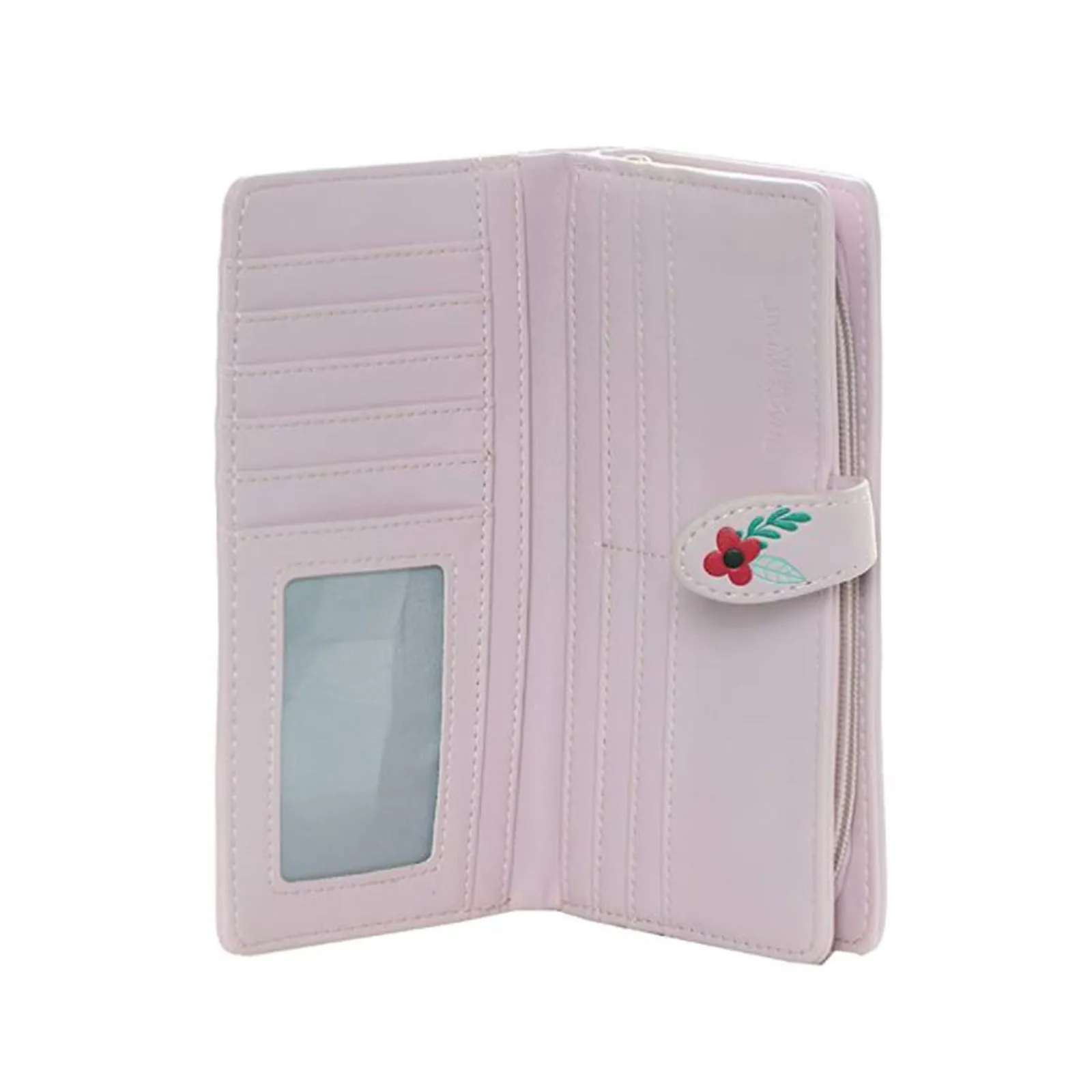 Shagwear Pink Corgi Pattern Wallet