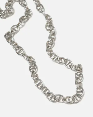 Silver Anchor Chain Necklace