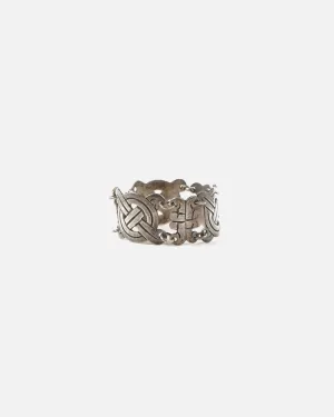 Silver Aztec Bracelet