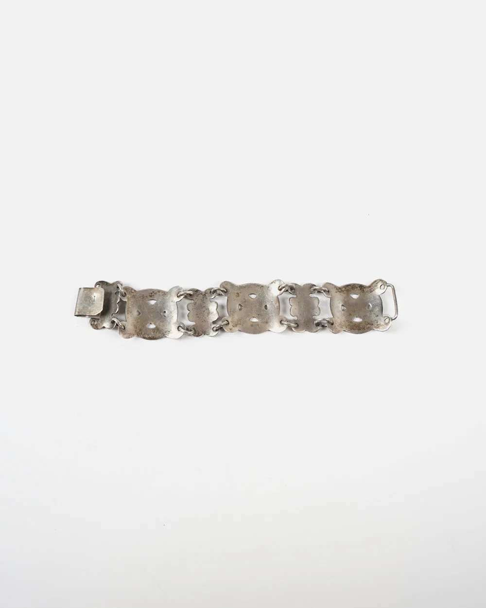 Silver Aztec Bracelet