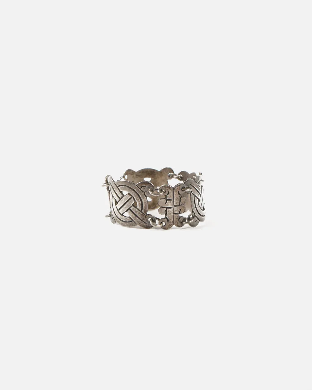 Silver Aztec Bracelet