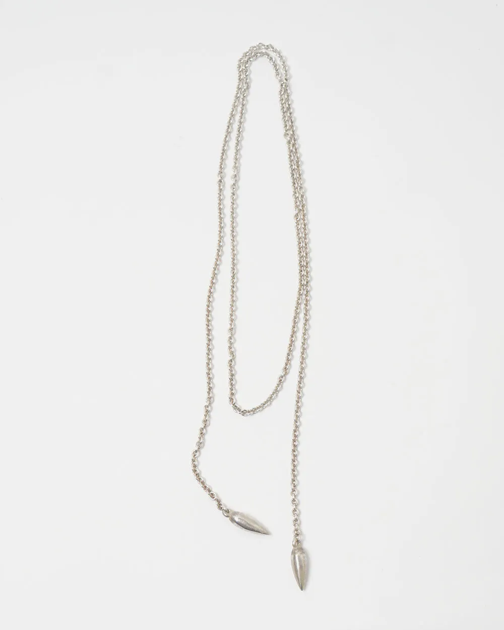 Silver Chain Necklace 0313NF