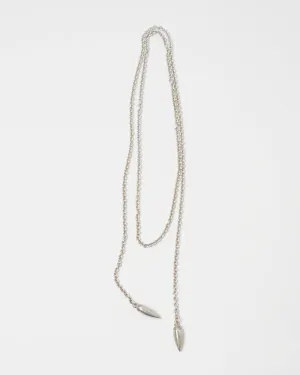Silver Chain Necklace 0313NF