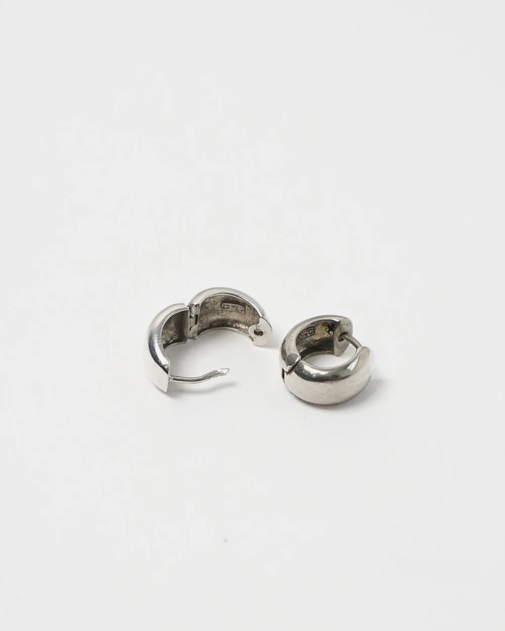 Silver Small Hoop Earrings