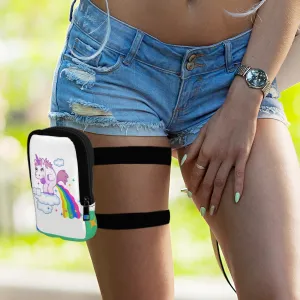 Sitting Rainbows Thigh Bag Thigh Bag