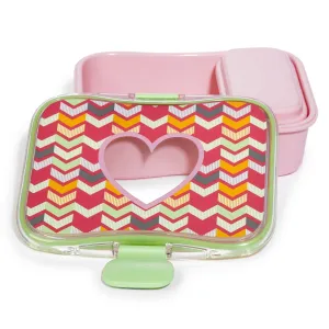 Skip Hop Forget-Me-Not Big Kid Mealtime Lunch Kit Feeding Set, Hearts