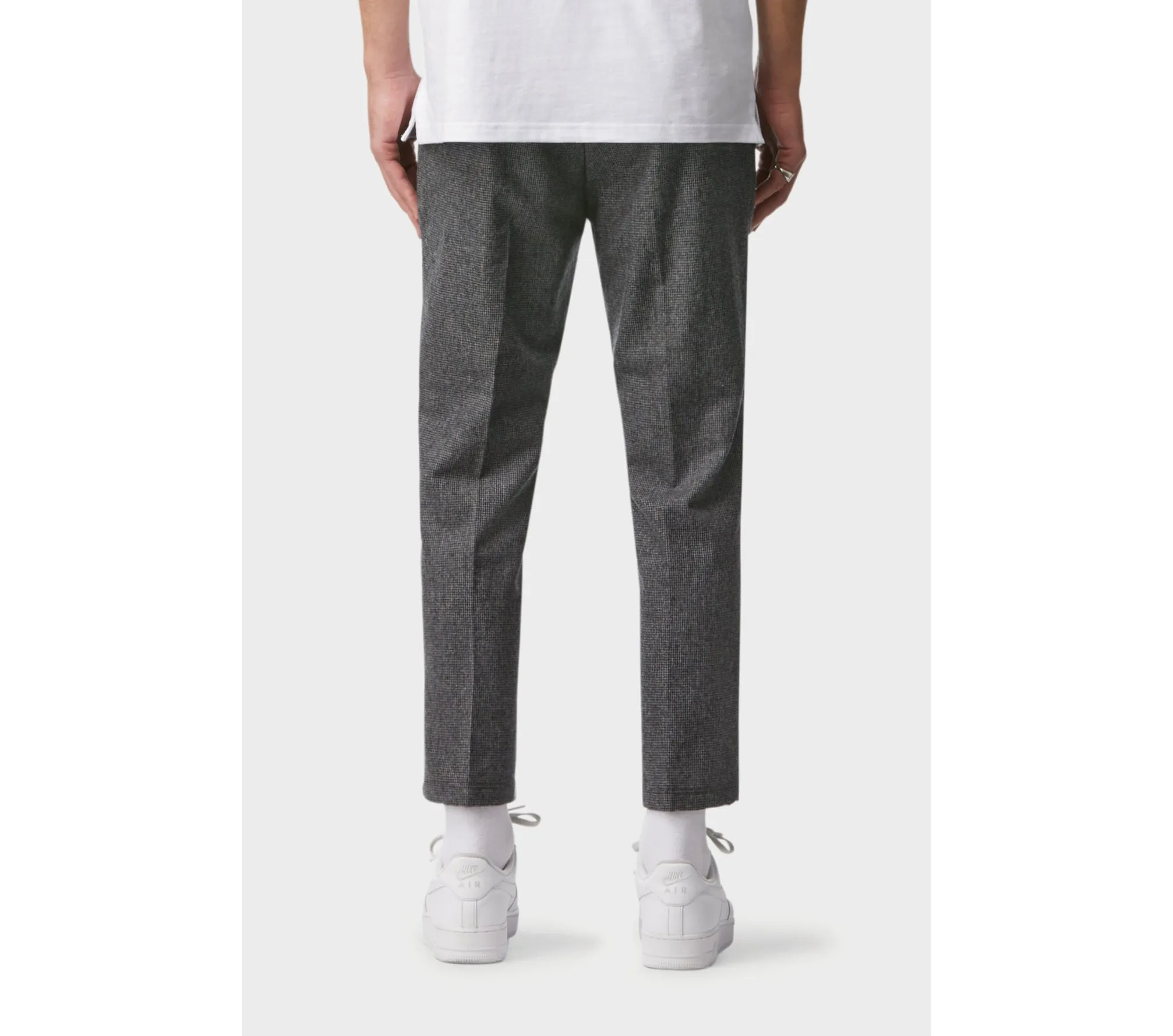 Slim Kobe Pant - Grey Houndstooth