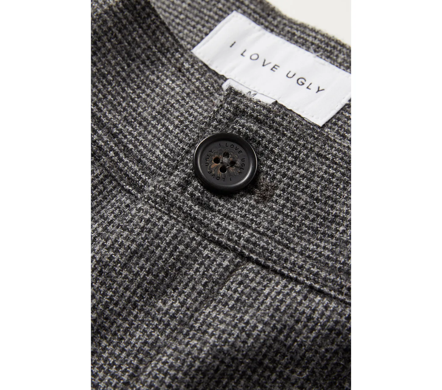 Slim Kobe Pant - Grey Houndstooth