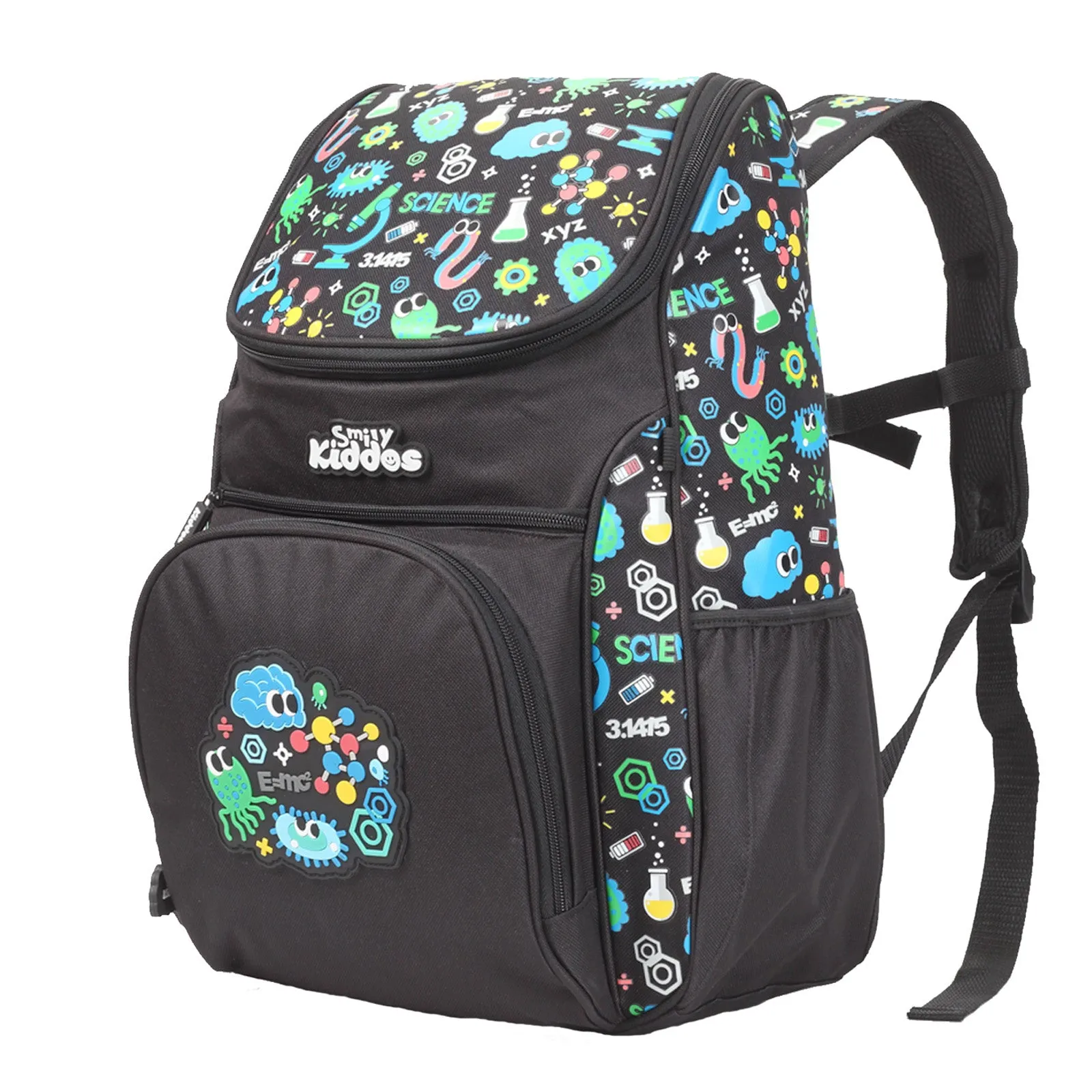 Smily "u" Shape  Backpack Black