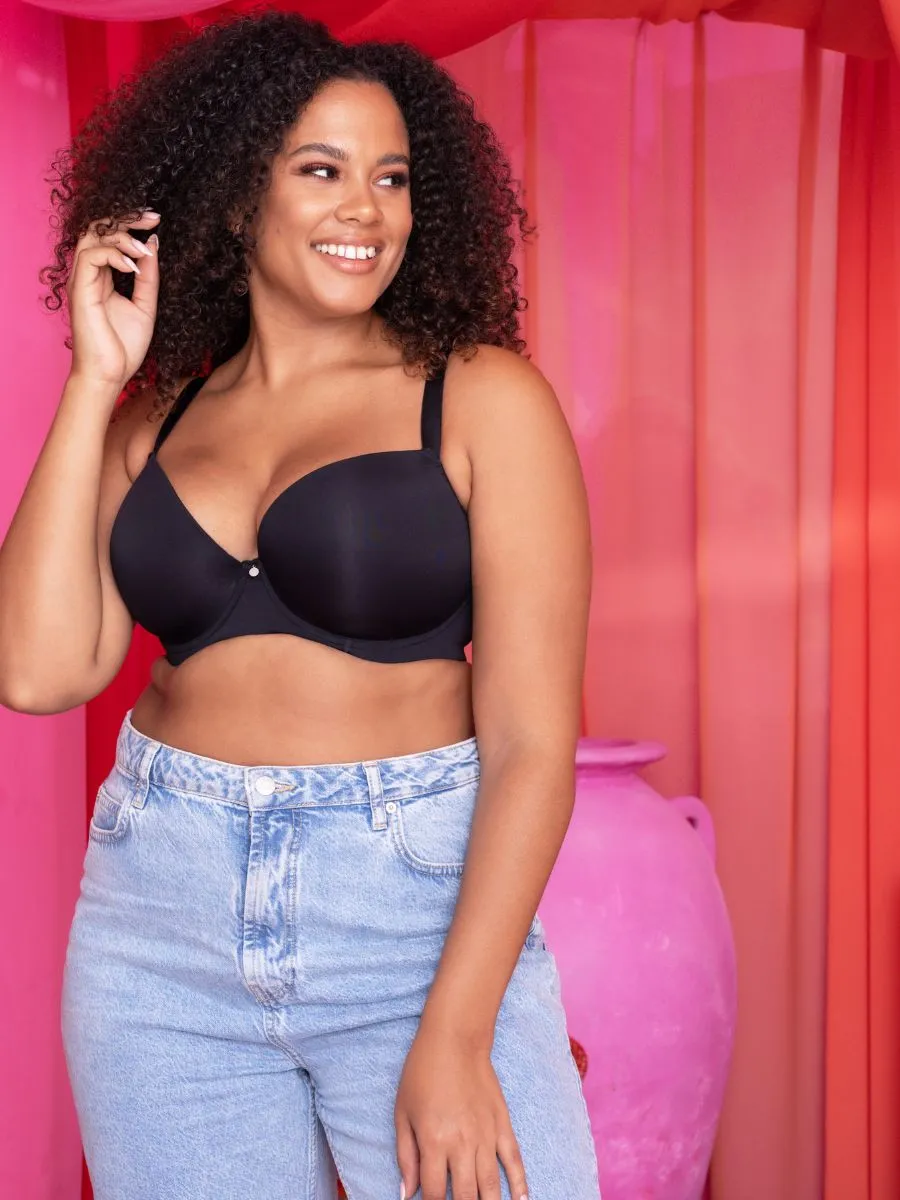 Smoothie T-Shirt Bra - Black