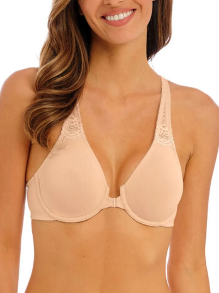 Soft Embrace Front Close Bra - Sand
