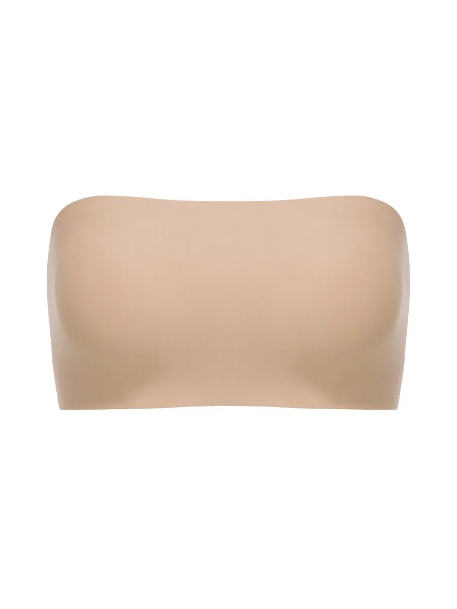 SoftStretch Padded Bandeau - Nude Sand