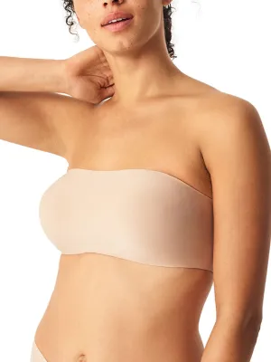 SoftStretch Padded Bandeau - Nude Sand