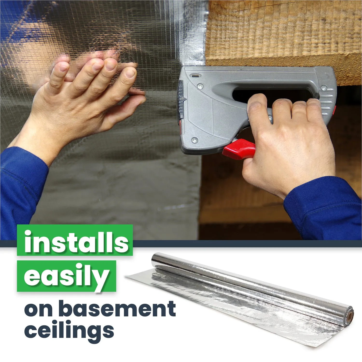 Solid Radiant Barrier Foil - 4' x 125' (500 sq ft)