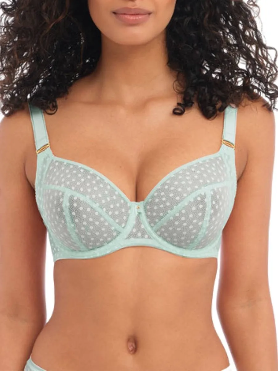 Starlight Side Support Bra - Pure Water
